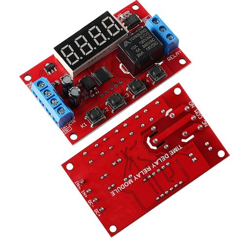 12V Multi-Mode Time Delay Relay Module, Adjustable Delay Timer, for Automation Home Appliances DIY Projects in Saudi Arabia