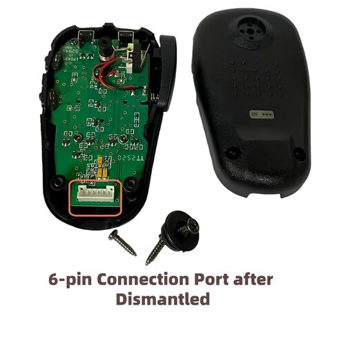 سلك كابل ميكروفون MH-48 MH-48A6J متوافق مع سلك راديو Yaesu MH-42C6J Mic لأجهزة الراديو Yaesu FT-7800 FT-7900R FT-8800 FT-8900 FT-8900R FT-2900R FT-1500M FT-7100M FT-2800M (قطعتان) in Kuwait
