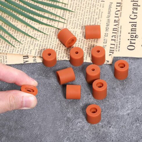 16 Pcs 3D Printer Heat Bed Leveling Parts, Heat-Resistant Silicone Buffer, Leveling Solid Bed Mount, Silicone Leveling-Column, 12Pcs 18mm+ 4Pcs 16mm Stable Hotbed Tool for 3D Printers in Saudi Arabia