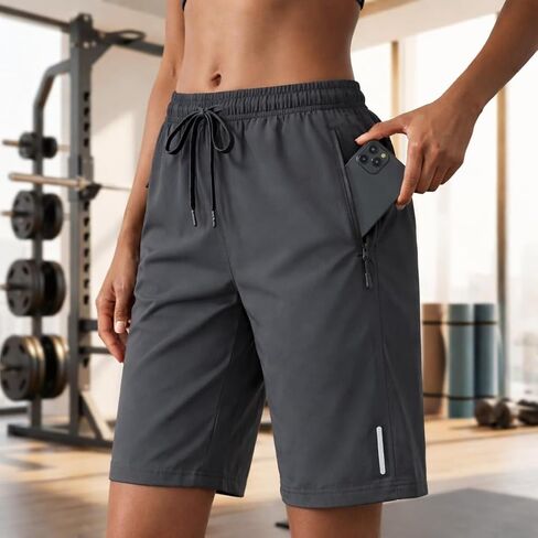 Women's Cargo Shorts with Pockets, Adjustable Drawstring, Quick-Dry Comfortable Outdoor Shorts for Hiking & Everyday Wear in Saudi Arabia