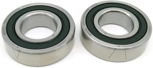 1 Pair 7004 7004C 2RZ 20x42x12 20x42x24 Sealed Angular Contact Bearings Speed Spindle in Saudi Arabia