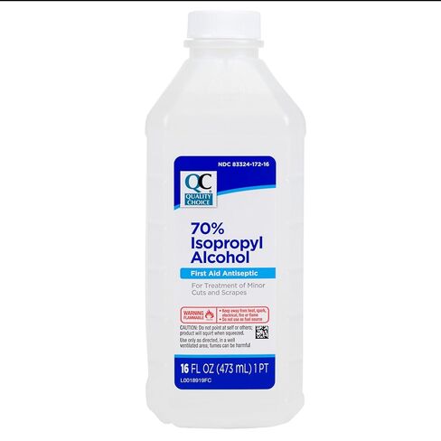 Quality Choice 70% Isopropyl Alcohol First Aid Antiseptic, 16 FL OZ in Saudi Arabia