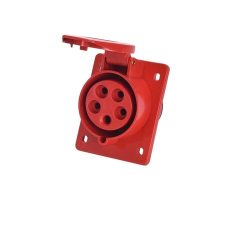 مقبس مائل مخفي 3 النوى 4 النوى 5 ثقوب 16A / 32A مقاوم للماء صناعة الطيران الذكور والإناث مجموعة الإرساء 413 (3P32A IP44 Plug GP023) in Kuwait