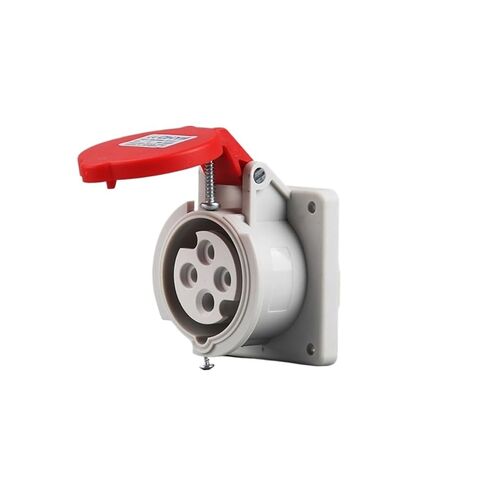 IP44 Waterproof Industrial and Socket Connector 16A/32A 3-core 4-core 5-core Aviation Non-Explosion-Proof Coupler(4 core 16A Plug) in Kuwait