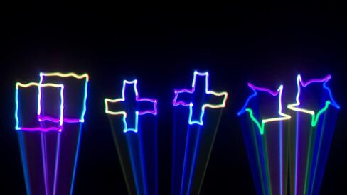 حزمة التوفير الصوتي: حزمة إضاءة Chauvet Scorpion Dual RGB ILS Fat Beam المزدوجة ومرآة L-Beam الجوية وتأثير السماء مع حقيبة سفر مبطنة Rockville RLB40 (المنتج 2) in Kuwait