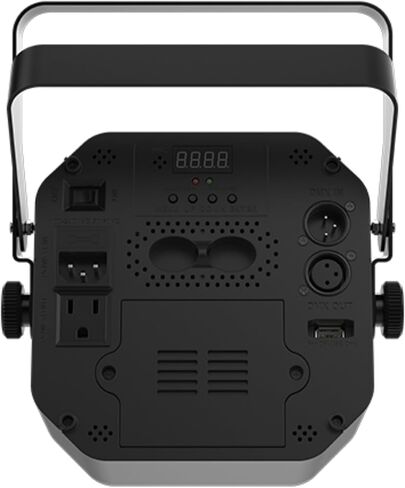 CHAUVET DJ – EZLink Par Q6BT ILS مصباح LED يعمل بالبطارية | مخرج RGBA رباعي الألوان مع مصابيح LED كهرمانية | التحكم بالبلوتوث من الأجهزة المحمولة | توافق ILS وD-Fi USB اللاسلكي DMX in Saudi Arabia