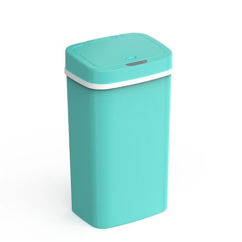Smart Sensor Trash Can Odor Locking Infant Nappy Bin Touchless Motion Activated Lid Dual Seal Waste Container Baby Room Bathroom Bedroom Kitchen Use Battery Operated Diaper Disposal (Pink) in Saudi Arabia