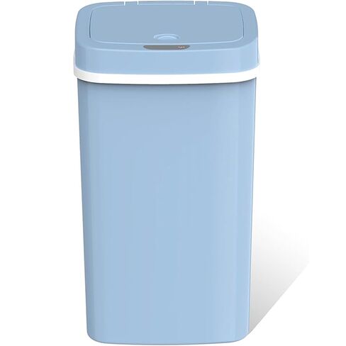 Smart Sensor Trash Can Odor Locking Infant Nappy Bin Touchless Motion Activated Lid Dual Seal Waste Container Baby Room Bathroom Bedroom Kitchen Use Battery Operated Diaper Disposal (Pink) in Saudi Arabia
