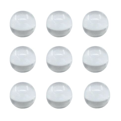 Bivethoi 500pcs 3mm Solid Round Clear Glass Ball Boiling Stones Soda Lime Glass Beads in Saudi Arabia