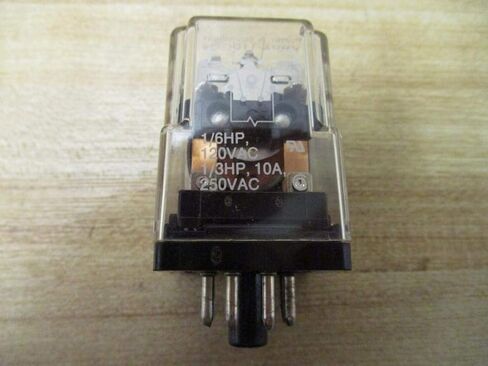 TE CONNECTIVITY/POTTER & BRUMFIELD KRPA-11DG-24 مرحل الطاقة، DPDT، 24VDC، 10A، وصل بالقابس in Kuwait