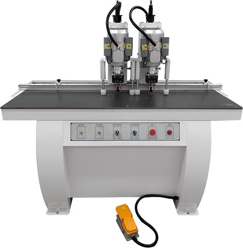 TECHTONGDA المفصلي آلة الحفر النجارة ثقب الحفر الخشب الكهربائية الهوائية ثقب الناخس 0-2 بوصة عمق الحفر رؤوس مزدوجة 45-9.5 in Kuwait