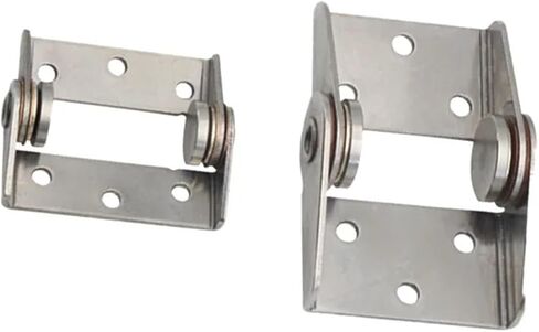 304 Stainless Steel Positionable Torsion Non Adjustable Shaft Damping Hinge 1Pcs(54mmX80mm-5.0N.m) in Saudi Arabia