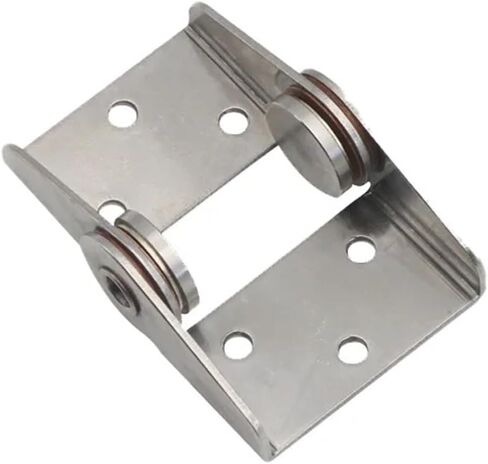 304 Stainless Steel Positionable Torsion Non Adjustable Shaft Damping Hinge 1Pcs(54mmX80mm-5.0N.m) in Saudi Arabia