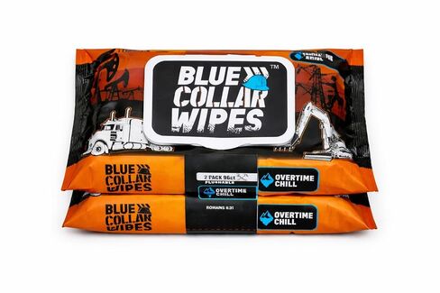 XL Flushable Adult Wet Wipes - Biodegradable, Sewer & Septic Safe - Overtime Chill Scent - 96 Total Wipes (2 Resealable Packs of 48) in Saudi Arabia