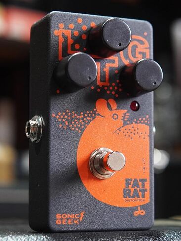 FatRat Guitar Distortion Pedal High Gain True Bypass for Electric Guitar for Studio & Live Performance in Saudi Arabia