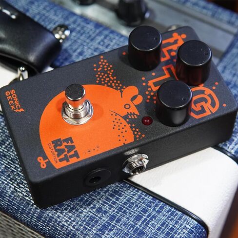 FatRat Guitar Distortion Pedal High Gain True Bypass for Electric Guitar for Studio & Live Performance in Saudi Arabia