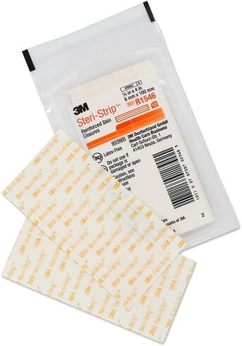 3M Healthcare Steri-Strip 1/4" x 4"، فئة معززة: الضمادات المتخصصة، منتجات العناية بالجروح (10 شرائط) in Saudi Arabia