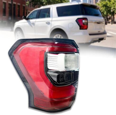 مجموعة مصابيح خلفية LED متوافقة مع Ford Expedition 2018 2019 2020 2021 مصباح خلفي للجانب الأيسر للسائق يحل محل JL1Z-13405-H in Kuwait