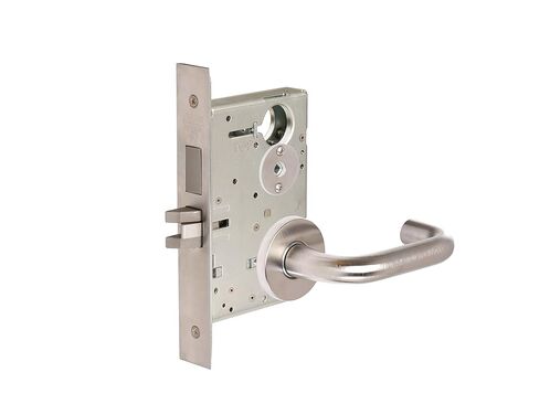 CORBINRUSSWIN ML2020-LWA-630 630 Satin, Lever LWA Lustra, Privacy/Bed/Bath, Steel; Stainless Steel in Saudi Arabia