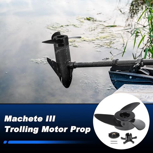 MGA089B 3-Blade Trolling Motor Propeller for MotorGuide 3.5" Motor Diameters, Machete III Outboard Boat Prop for MotorGuide R3 55lb, W55, Xi5 36v, 75 Wireless Trolling Motor in Saudi Arabia
