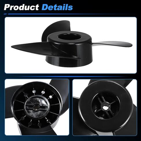 MGA089B 3-Blade Trolling Motor Propeller for MotorGuide 3.5" Motor Diameters, Machete III Outboard Boat Prop for MotorGuide R3 55lb, W55, Xi5 36v, 75 Wireless Trolling Motor in Saudi Arabia