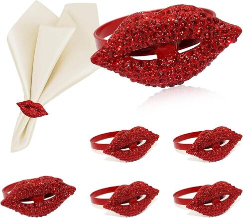 Napkin Rings Set of 6 Hummingbird Bird Napkin Rings for Napkins,Rustic Napkin Ring for Farmhouse Dining Table Decor,Bling Rhinestone Napkin Ring Holders,Gold Napkin Holders for Cloth Napkins in Saudi Arabia