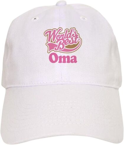 قبعة هدية CafePress Cute Oma قبعة بيسبول قابلة للتعديل in Kuwait