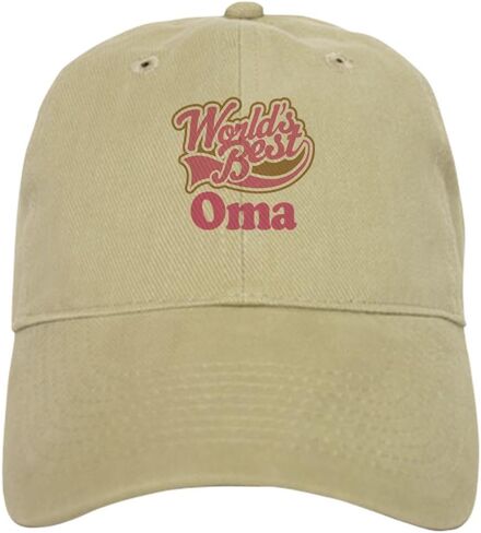 CafePress Cute Oma Gift Cap Adjustable Baseball Cap in Saudi Arabia