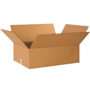 BOX USA 24x18x8 Corrugated Boxes, Large, 24L x 18W x 8H, Pack of 20 | Shipping, Packaging, Moving, Storage Box for Home or Business, Strong Wholesale Bulk Boxes