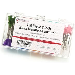 150 قطعة من مجموعة إبرة حادة مقاس 1 بوصة، قفل لور in Kuwait