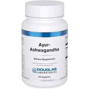 Douglas Laboratories Ayur-Ashwaganda (Indian Ginseng) | Ayurvedic Herb to Support Energy Production, Mental and Physical Health | 60 Capsules