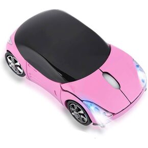 Zerone 2.4GHz Mouse, Portable Optical Mouse 1600DPI for/Android/ME/Windows PC/Tablet Gaming Office (Black)