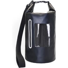 Waterproof Dry Bag 15L, Faraday Bags with Ajjustable Straps, Faraday Cage for Laptops & Tablets & Car Keys, Signal Shield Pouch, Faraday Key Fob Protector, Prevents Hacking,Tracking,NFC/WiFi