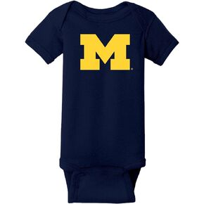 UGP Campus Apparel NCAA Primary Logo, Team Color Infant Creeper Bodysuit, College, University