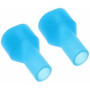 2Pcs Blue Bite Valve Replacement Sheath for Camelbak, 4 Colors Hydration Packs Bite Valve Mouthpiece BPA-Free Hydraulics Silicone Nozzle Parts Compatible with Camelbak Backpack Water Reservoir