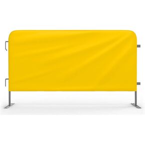 Heavy Duty Portable Crowd Control Barricade Jacket Cover - Angry Bull Barricades