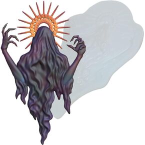 Micah Ulrich ​Dark Grim Reaper Epoxy Resin Silicone Mold for Fondant Sugar Craft, Cake Topper Decorating, Polymer Clay, Plaster