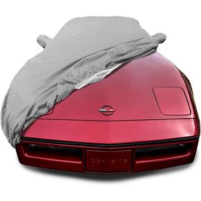 CarsCover Custom Fits C4 1983-1996 Chevy Corvette Car Cover for 5 Layer Heavy Duty Waterproof Ultrashield
