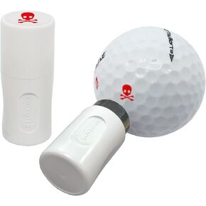 Skull Ball Stamper - Red