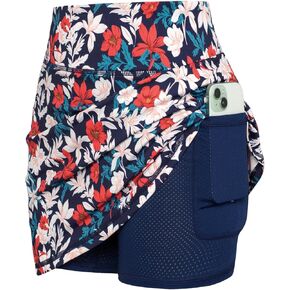 جاك سميث تنورة رياضية للسيدات تنورة تنس صيفية غير رسمية تنورة جولف ملابس جولف تنورة صيفية تنورة رياضية بجيوب in Kuwait