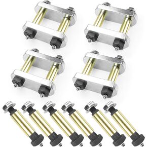 FEXON UO12-016 Heavy Duty Shackle Upgrade Kit For CRE3000 Stock and Equaflex 2.25" Shackles Tandem Axle Truck/Trailers Suspension Kit