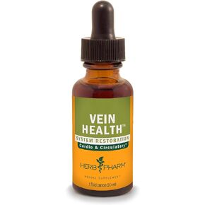 Herb Pharm Vein Health Liquid Herbal Formula for Cardiovascular and Circulatory System Support - 4 Ounce