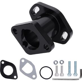 مشعب مدخل أنبوب مدخل أداء السباق لـ Predator 196cc 212cc 6.5HP OHV CT200U GX160 GX200 محركات استنساخ صينية صغيرة للدراجة، أسود in Kuwait