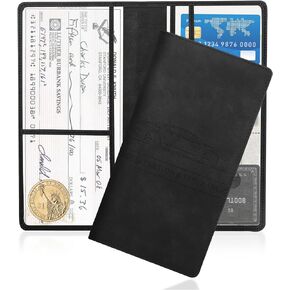Car Registration and Insurance Holder,PU Leather Car Glove Box Organizer Car Document Holder for ID,Driver's License,Universal Car Organizer Car Accessories for Women/Men (Blue)