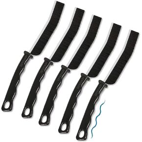 5 PCS Hard Bristle Crevice Cleaning Brush,Thin Crevice Cleaning Brushes for Household Use, Multifunctional Cleaning Tools for Narrow Corner Tight Spaces