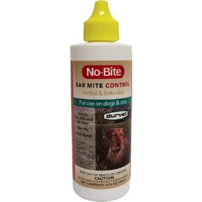Durvet 011-1165 No-Bite Flea & Tick Ear Mite Control, 4 oz