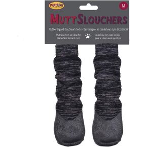Muttluks, MuttSlouchers Rubber-Dipped Slouch Socks for Dogs - 4 Socks