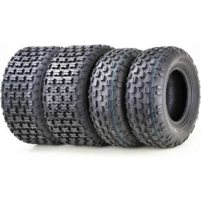 WANDA Pack 4 Sport ATV Tires 21x7-10 21x7x10 & 20x10-9 20x10x9
