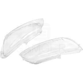 Samger 2Pcs Left Right Side Headlight Headlamp Lense Clear Lens Cover Replacement for 2006-2009 BMW E92 M3