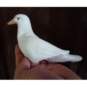 SUMAG Vanishing Dove (Latex) Fake Rubber Dove Magic Tricks Appearing Vanishing Magic Props Stage Close-up Illusions Accessories Comedy